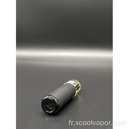 Bouteille rotative 8ML Vape jetable à grande réservoir visible